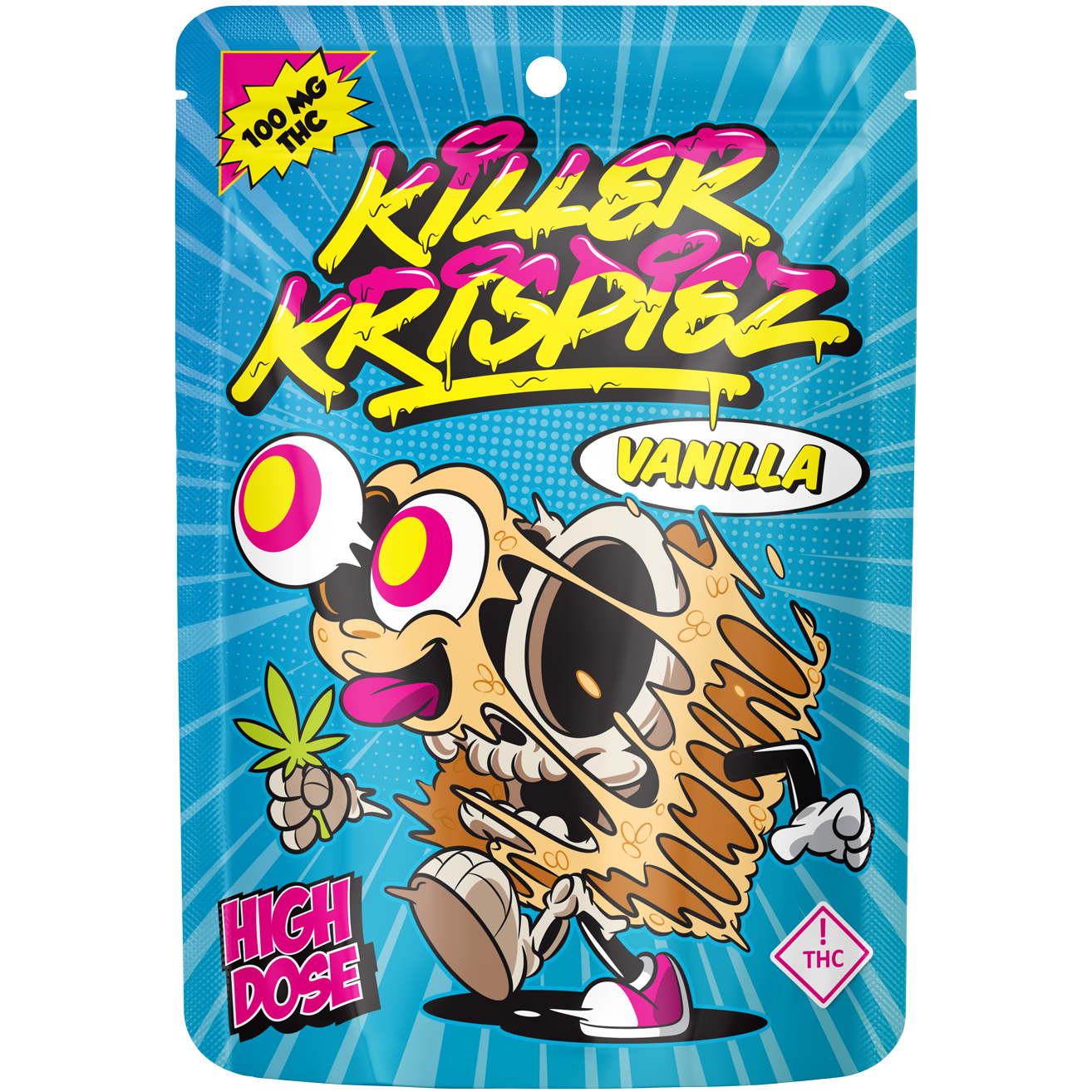 Killer Krispiez 100MG Vanilla Krispy Treat